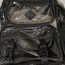 Sisipoet Clear Backpack for School, PVC Clear Bookbag Heavy Duty Transparent Backpack for Stadium Events See Through Bag