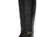 Sam Edelman womens Clive (6.5, Black Leather Athletic Calf)