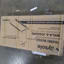 Walking Pad Treadmill with Incline,Treadmills for Home and Office,340 Lb Capacity,4 in 1 Portable Under Desk Treadmill with Remote Control,Large LED Display (Black gold)