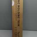 Peel and Stick Door Moulding Kit, Self-Adhesive Pre-Assembled Door Panel Trim for Wall Mirror Window Frame Decor (Top 22"x36" Bottom 22" x 24")