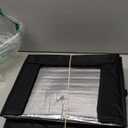 Outside Insulated Window Air Conditioner Cover for Outdoor Waterproof AC Unit, 21x 15x 16 Inches (Wx Hx D)- Black