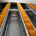 Threlaco Foldable Conveyor Roller Manual Portable 15" W x 78" L Heavy-Duty Galvanized Steel Frame Conveyor Roller Ramp Table for Warehouse Freight Handling Loading Factory(Yellow)