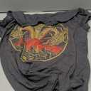 Vintage Dragon King Ghidorah Art Sunset Japanese T-Shirt Size XL