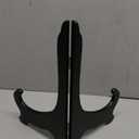 Guffman 12 Inch Wooden Display Stand - Black Wood Plate Stand Frame - Decorative Plate Holders Stands for Display Pictures, Cookbooks, Home, Birthday, Party, Table Easel Display
