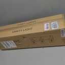 Bathroom Light Fixtures, Brushed Nickel Bathroom Lighting Fixtures Over Mirror, Modern Vanity Light with White Glass Shade, Restroom Lighting Fixtures, 3-Light 22-inch