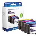 Epson T220XL Remanufactured Inkjet Cartridge One Black, Cyan, Magenta, And Yellow Cartridge