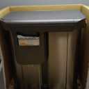 simplehuman 58 Liter / 15.3 Gallon Rectangular Dual Compartment Recycling Step, Brushed Stainless Steel with Soft-Close Plastic Lid Kitchen Trash Can