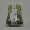 NICEEC 3 Skeins Soft Chenille Yarn Blanket Yarn for Knitting Fancy Yarn for Crochet Weaving DIY Craft Total Length 3×85m (3×93yds, 3×50g)_Green Series