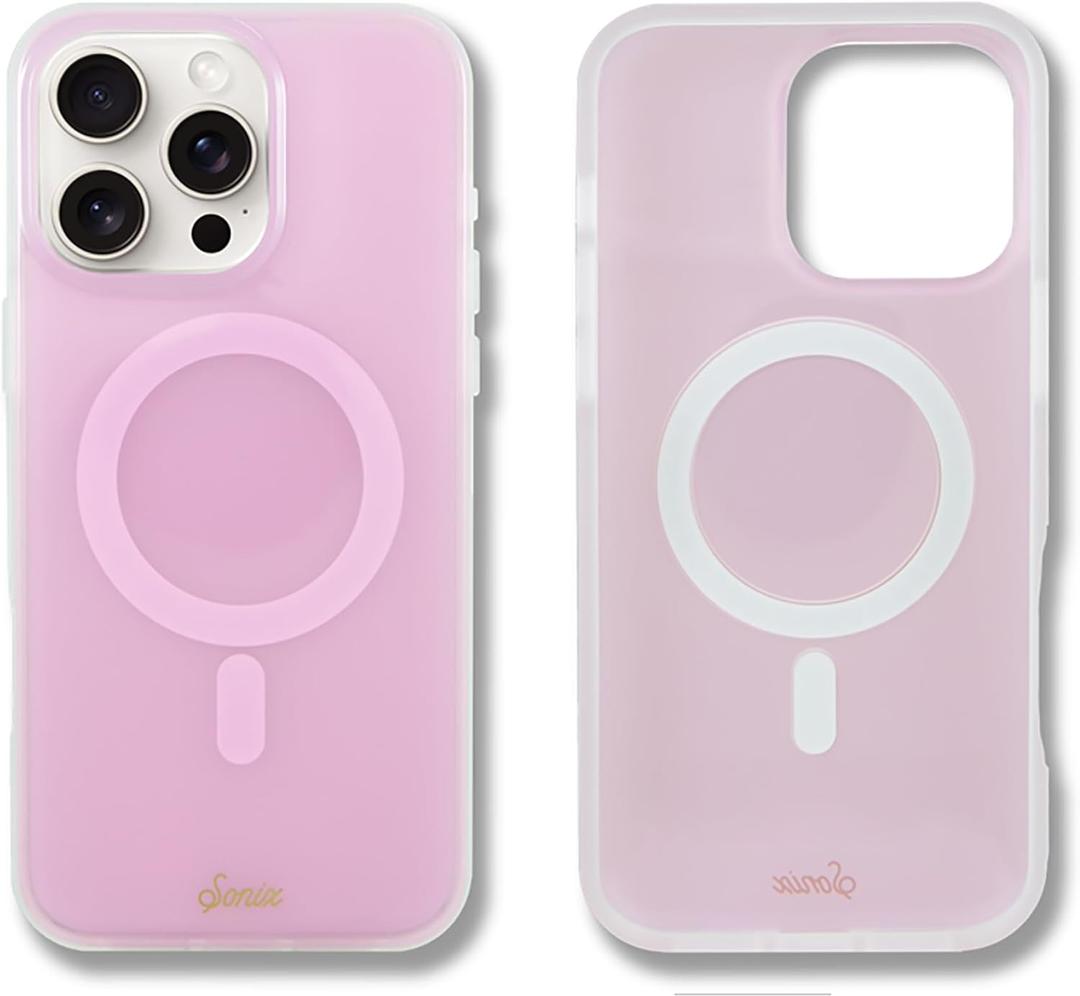 Sonix Case for iPhone 16 Pro Max | Compatible with MagSafe | 10ft Drop Tested | Jelly Pink