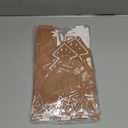 11 Pcs 3D Gingerbread Christmas Village Houses Paper Christmas Village Set Brown Xams Houses Decorations Paper Xams Trees Snowman Figurines Scene for Winter Holiday Desktop Mantel Decor