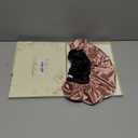 YANIBEST Adjustable Satin Bonnet Double Layer Hair Bonnet for Sleeping Bonnets for Women Hats Curly Natural Hair, Blush Pink (One Size)