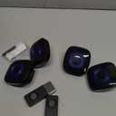 Wireless Doorbell for Home, Waterproof Door Chime Kit Operating at 1300-ft 58 Adjustable Melodies & 5 Volume Levels -PHYSEN Door Bell Wireless with LED Strobe, 2 Push Buttons + 4 Plug in Receivers (Black)