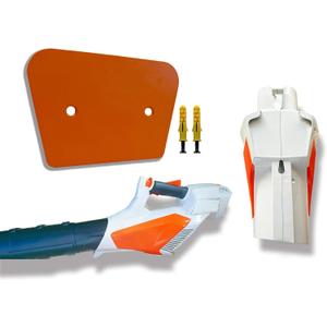 ALLICAVER Leaf Blower Wall Mount for Stihl BGA 57  Cordless Blower Holder Storage Hook Bracket with Hardware (Only Compatible with Model BGA 57) (Orange)