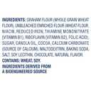 TEDDY GRAHAMS Chocolate Graham Snacks, Bulk Kids Snacks, 6 - 10 oz Boxes BBD: 07-10-26