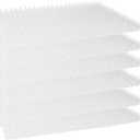 Homarden Cat Deterrent at Home - Pack of 6 Pet Deterrent Mats for Cats and Dogs - Indoor and Outdoor Spike Mats for Pet Training - Durable, Lightweight, Cut-to-Size Design - White, 16.5 x 13.2 Inches
