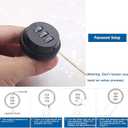 3 Pack Combination Cabinet Lock, Password Coded Cabinet Lock,Combination cam Locks with- Suitable for 1-1/8'' Cabinet Deposit Box Mailbox (Silver, 3pcs for 0.3-0.9 inch)