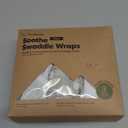 Baby Swaddle Sleep Sacks with Zipper - 3-Pack Swaddles for Newborns 0-3 Months, Infant, Baby Girls, Boys, Soft & Durable Newborn Sleep Sack, Easy Diaper Change Swaddling Blanket (Aspire, OS)