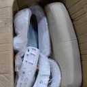 TRALT Ergonomic Office Chair - Desk Chair with Adjustable Lumbar Support Computer Chair - Mesh Comfy Chair with Flip-up Armrests - Gaming Chairs for Adults Home Office (Leather, Beige) (Pack of 1)