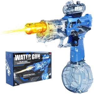 Electric Water Guns for Adults Kids, High Power Automatic Squirt Gun, Long Range Ultimate Battle Blaster Water Gun for Summer, Outdoor Beach Swimming Pool Aqua Shooter Hydro Blaster(Blue)