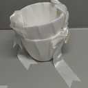 Flower Girl Baskets for Wedding,Ivory Flower Girl Basket With Pearl Handle set of 2,Wedding Baskets for Flower Girls