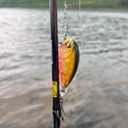 Fishing Lures with Propeller, 5-Pack Metal Crankbait Set, Multi-Color Hard Baits with Treble Hooks