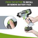 WORKPRO 20V 4.0Ah Lithium-ion Battery Pack