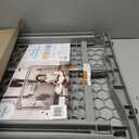 Regalo Easy Fit Plastic Adjustable Extra Wide Baby Gate, Award Winning Brand, 23 Inches Tall, Fits Openings Between 28 to 42 Inches, Pressure Mounted