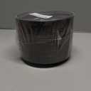 R-kay 100 Pack Clear Plastic Plates - 6.25 IN Hammered Gold Rimmed Sturdy, Durable And Extra Heavy duty Gold Plastic Dessert Plates Disposable - Ideal For Appetizer And And For Desserts.