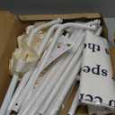 Lumina Wedding Welcome Sign Stand With Linen Sign with Satin Ribbon Adjustable Easel Stand Bridal Shower Welcome Decoration for Garden Ceremony Lawn Outdoor Indoor(Beige)