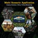 Advent Calendar 2025 Survival Kit for Men, 24 Days Christmas Countdown Calendar with Survival Gear and Camping Gear,Cool Gadgets for Outdoor Camping Fishing