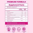2 x Premium Feminine Balance Gummies for Women - Vaginal Probiotics with Hawaiian Pineapple, PH Balance for Women Support, Delicious Pineapple Gummies for Women's Wellness - 60 Count