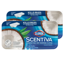 Clorox Scentiva Disinfecting Wet Mopping Pad Refills for Floor Cleaning, Pacific Breeze & Coconut, 48 Count