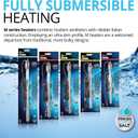 Fluval M 100-Watt Submersible Aquarium Heater  Compact, High-Performance, Reliable Heating For Fresh & Saltwater Tanks