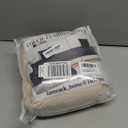 Couch Cushion Covers for Sectional Sofa L Shape Washable Separate Seat Chaise Couch Cover Stretch Sofa Slipcovers with 2 Pcs Pillowcases(2 Seater + 1 Chaise, Natural)