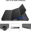 JETech Case ONLY for iPad Pro 11-Inch, 2022/2021/2020/2018 Model, Compatible with Pencil, Cover Auto Wake/Sleep (Black)