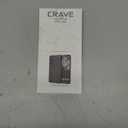 Crave for Galaxy S21 Case, Shockproof Protection Dual Layer Case for Samsung Galaxy S21, S21 5G (6.2 inch) - Black