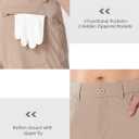 ALLZERO Men's Stretch Golf Pants Quick Dry Lightweight 30"/32"/34" Work Dress Pants Casual Comfy Trousers with Pockets