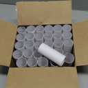 30 Pack Craft Rolls - Thick Cardboard Tubes for Crafts - Round Cardboard Tubes - Craft Tubes - Craft Round Tubes - Paper Tube for Arts & Crafts - 1.57 x 3.9 Inches - White