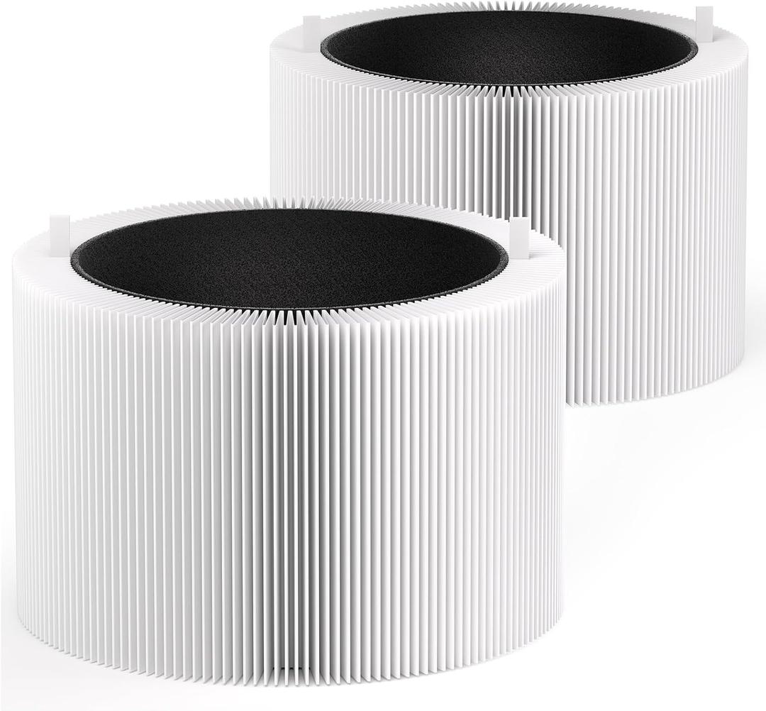 2 Pack Blue Pure 211i Max Filter Replacement Compatible with Blue Pure 211i Max Air Puri-fier, Activated Carbon Filters, Replacement Part #F2MAX