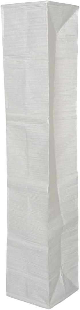 Uonlytech Japanese Paper Floor Lamp Shade: Foldable Paper Lampshade Replacement for Living Room Bedroom Office Modern Minimalist Light Shade Decor