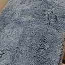 MIULEE Blue Bathroom Rugs Set 2 Piece, Non Slip Bath Mat with Absorbent Microfiber, Ultra Soft Thick Rugs for Bathroom Floor Tub Shower, Machine Washable (24 x 36 Inches)