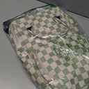 Baby Diaper Bag Backpack for Mom, Large Capacity Travel Nappy Bag for Boys & Girls with Stroller Straps (Corduroy Checkered Green)