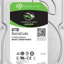 Seagate BarraCuda 8 TB Internal Hard Drive HDD 3.5 Inch SATA 6 Gb/s, 5,400 RPM, 256 MB Cache for Computer Desktop PC (ST8000DMZ04/004)