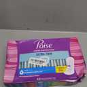 Poise Incontinence & Postpartum Pads for Bladder Leaks, 5 Drop Maximum Absorbency, Regular Length, 48 Count, Packaging May Vary