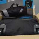 Travelers Club 32" Expandable Rolling Travel Duffel Bag, Black