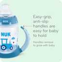 NUK Learner Cup, 10 oz, 2 Pack, 8+ Months BPA Free, Spill Proof Sippy Cup