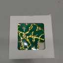 ASTARON 26 Pcs Self Adhesive Letter Patches Chenille Letters Stickers, A-Z Embroidered Applique Patches Alphabet Cloth Patch for Clothes, Bags, Hat, Phone Case, DIY Accessories (Dark Green)