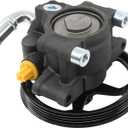 Power Steering Pump with Pulley Assembly for Ford Taurus Flex 3.5L for Lincoln MKT MKS 3.7L 2009-2012