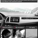CARTIST Dashboard Cover Mat for 2016-2021 2022 Honda HR-V HRV Accessories Dash Cover Flannel Dash Mat Sunshade Glare UV Rays Protector