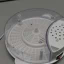 Qualirey Electric Fly Trap Fly Catcher Pest Device Gnat Flying Insect Trap Automatic Indoor Pest Traps Reject Control Catcher Repellents Tools for Patios Ranch (White,USB)